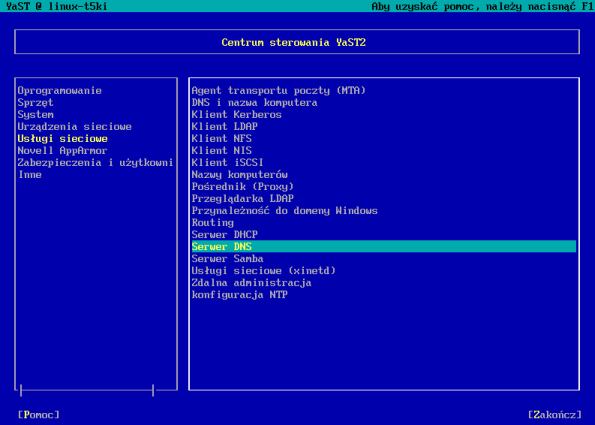 DNS - linux SuSe 10.2