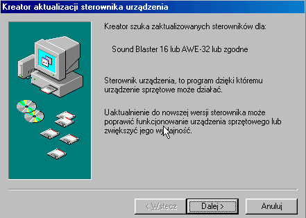 Instalacja sterownikw - okno14