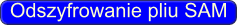 Odszyfrowanie pliku SAM