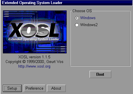 XOSL - bootloader