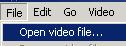 Open video file